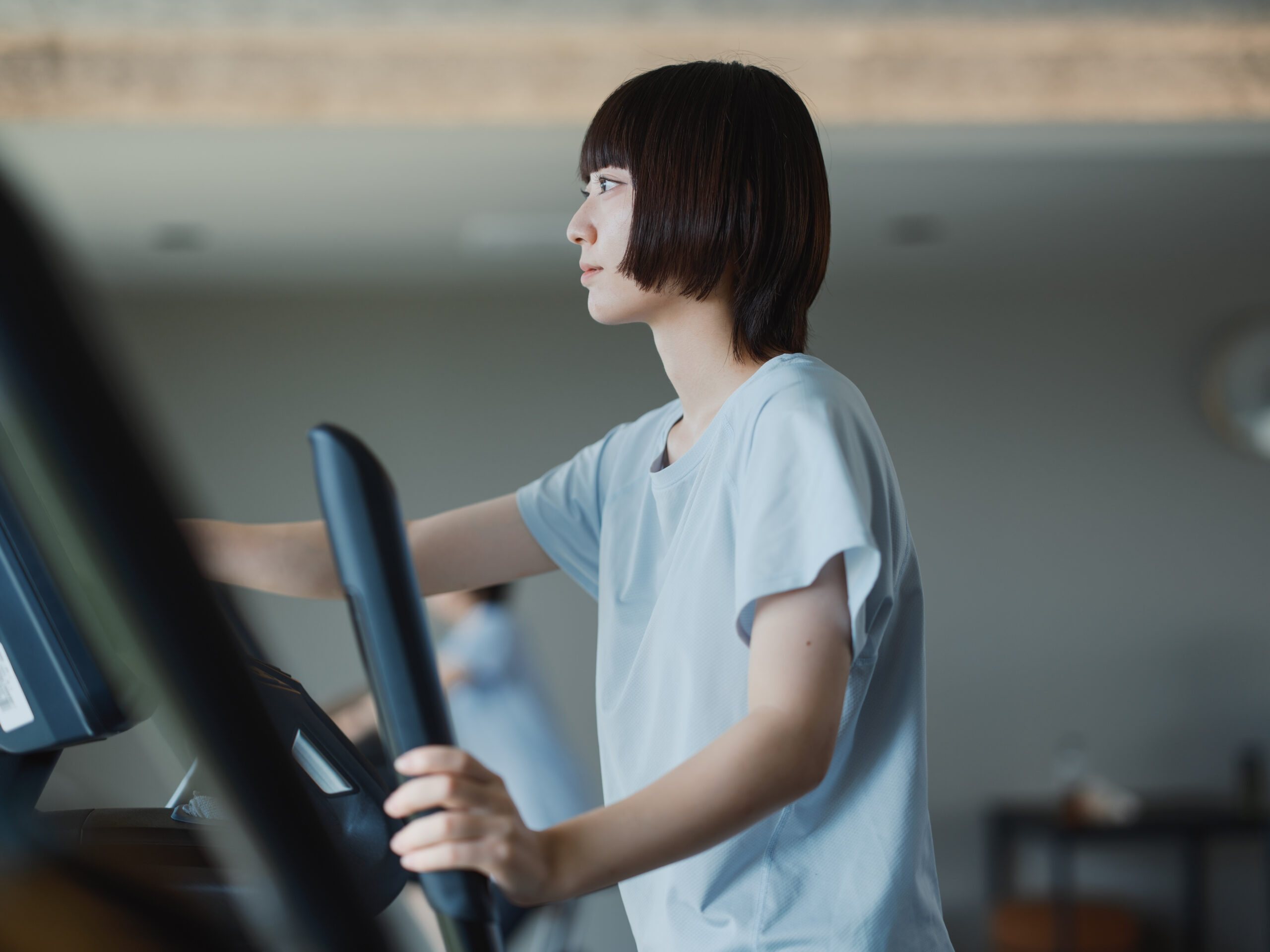 AIジムのインテリアの背景画像